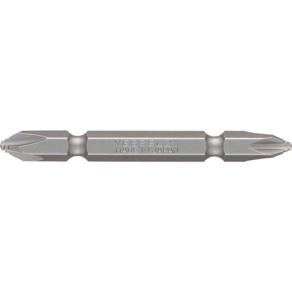 他サイト： (株)ベッセル ベッセル ナメないビット(両頭) +2×65mm 5本組 DZ5P2065 DZ5P2065 WO店の商品画像