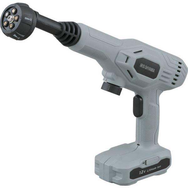 他サイト： JHW101H  アイリスオーヤマ(株) IRIS 106101 充電式ハンディウォッシャー グレー JHW-101-H WO店の商品画像