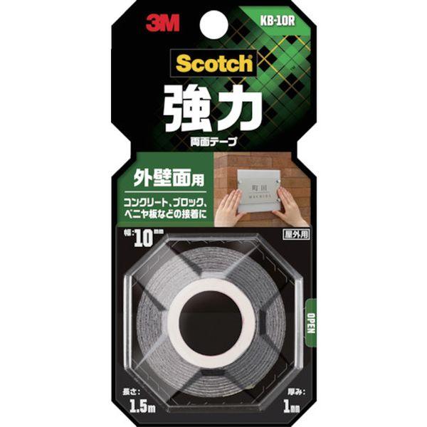 他サイト： KB10R  スリーエム 3M スコッチ 強力両面テープ 外壁面用 10mm×1.5m KB-10R WO店の商品画像
