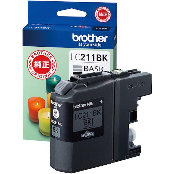 他サイト： ブラザー工業(株) ブラザー インクカートリッジ ブラック LC211BK-TN WO店の商品画像