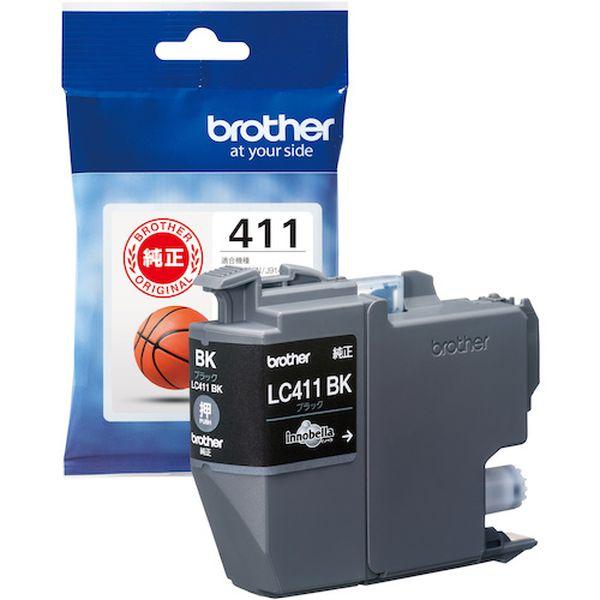 他サイト： ブラザー工業(株) ブラザー インクカートリッジ ブラック LC411BK-TN WO店の商品画像