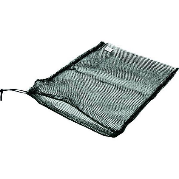 他サイト： MHS1BK  トラスコ中山(株) TRUSCO メッシュ袋 小 1枚入 39X55cm 目合4mm 黒 MHS1BK-TN Wの商品画像