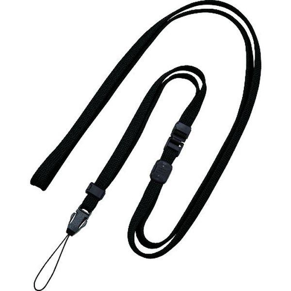 他サイト： NX207PBK  オープン工業(株) OP ロングストラップ 160cm 1本 黒 NX207PBK-TN WO店の商品画像
