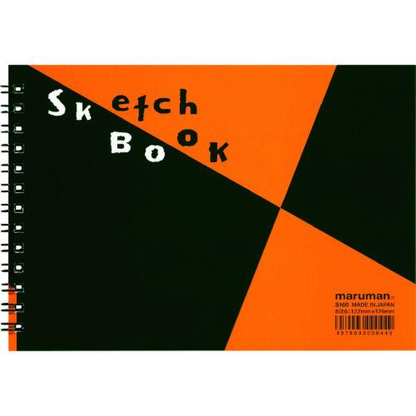 他サイト： マルマン(株) マルマン B6E スケッチブック 図案印刷シリーズ S160-TN WO店の商品画像