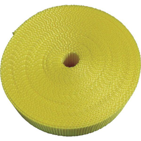 他サイト： TNB205Y  トラスコ中山(株) TRUSCO ナイロン平ベルト 1.2t×20mm×5m 黄色 TNB205Y-TN WOの商品画像