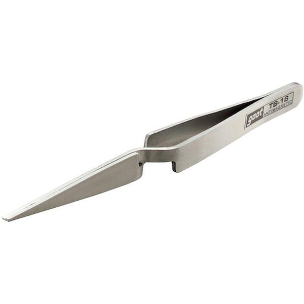 他サイト： TS16  太洋電機産業(株) グット 逆作用ピンセット 先細 小 TS16-TN WO店の商品画像