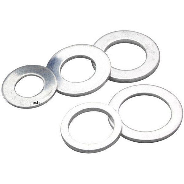 他サイト： ディーアールシー DRC アルミガスケットワッシャー M12 20x12 T=1.5 5個入り WO店の商品画像
