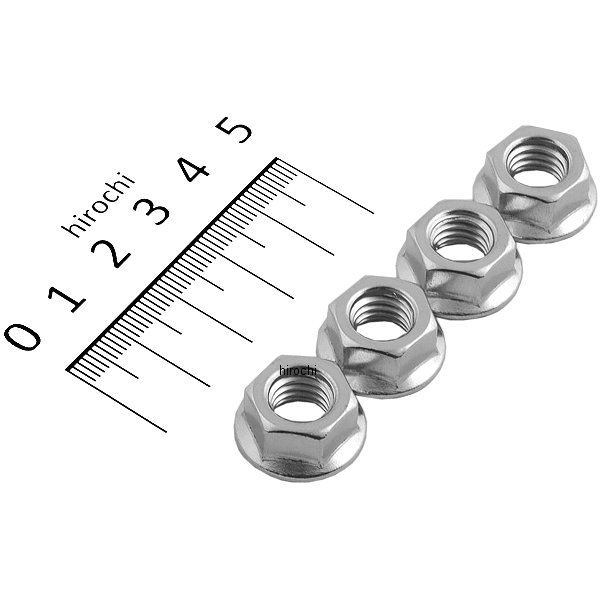 他サイト： ポッシュ POSH ステンレスフランジ付き六角ナット 3/8インチ-16 866036 WO店の商品画像