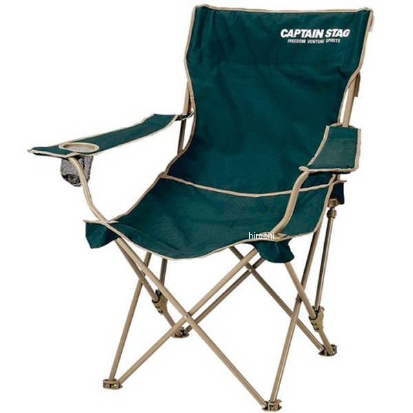 他サイト： キャプテンスタッグ CAPTAIN STAG CS リクライニングラウンジチェア グリーン M-3885 WO店の商品画像
