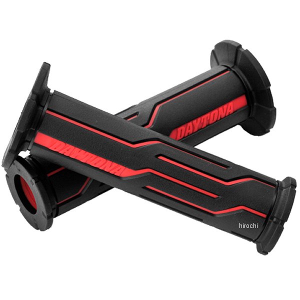 他サイト： デイトナ グリップ GRIPPY GRIP GG-D-LINE 22.2φ 黒/赤 98445 WO店の商品画像