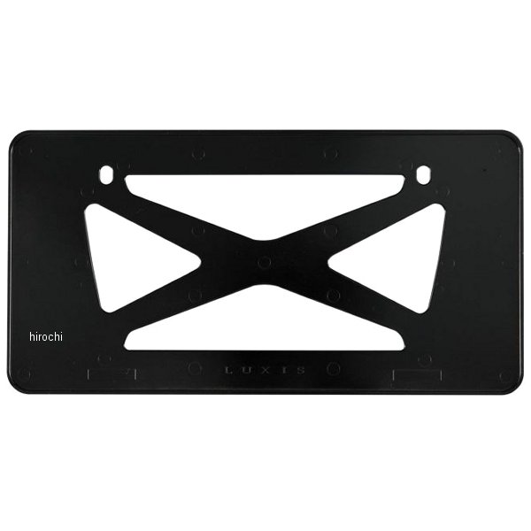 他サイト： カーメイト LUXIS ナンバーベース スリム BK LS401 WO店の商品画像