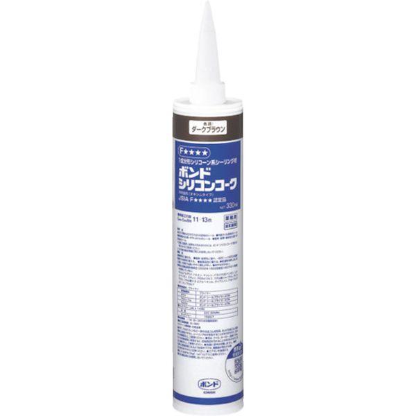 他サイト： コニシ(株) コニシ ボンドシリコンコーク 330ml ダークブラウン#55478 55478-TN WO店の商品画像