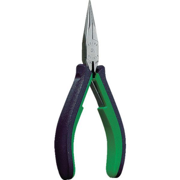 他サイト： HLCD14  (株)マルト長谷川工作所 KEIBA ラジオペンチ・溝なし 2com.ハンドル 120 HLCD14-TN WOの商品画像