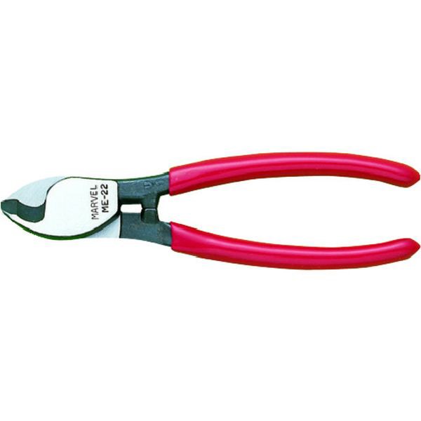 他サイト： ME22  (株)マーベル マーベル ケーブルカッター(銅線専用)(小型軽量タイプ) ME-22 WO店の商品画像