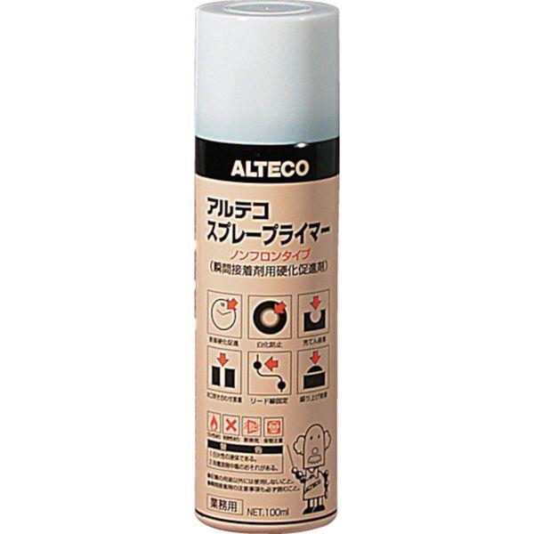 他サイト： SPRAYPRIMER100 (株)アルテコ アルテコ 瞬間接着剤用 硬化促進剤 スプレープライマー 100ml SPRAYPRの商品画像