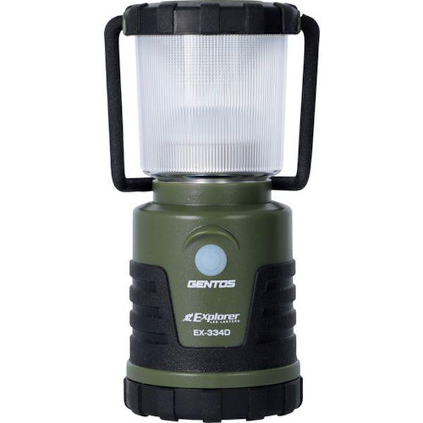 他サイト： EX334D ジェントス(株) GENTOS 調光調色型LEDコンパクトランタン エクスプローラー334D EX334D-TN の商品画像