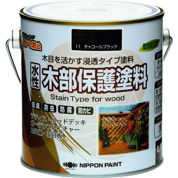 他サイト： 水性木部保護塗料 0.7L チャコールブラック HXY011-0.7 HXY0110-7-TN WO店の商品画像