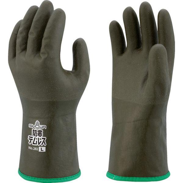 他サイト： NO2823LOG ショーワグローブ(株) ショーワ 防寒手袋 No282防寒テムレス オリーブグリーン 3Lサイズ NO282の商品画像