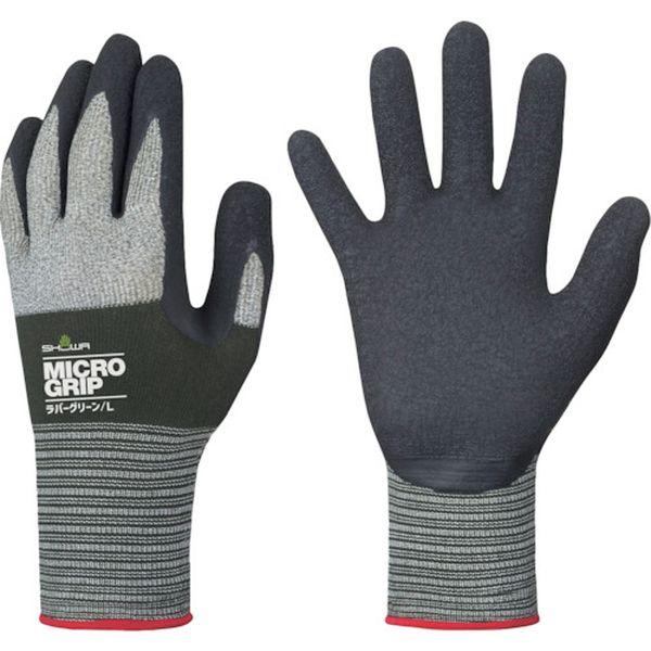 他サイト： NO344S  天然ゴム背抜き手袋 NO344 マイクログリップ ラバーグリーン Sサイズ NO344S-TN WO店の商品画像