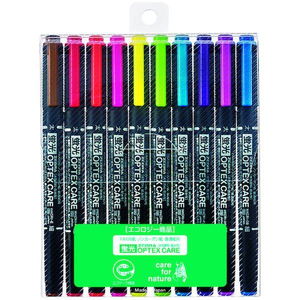 他サイト： WKCR110C  ゼブラ(株) ゼブラ 蛍光オプテックス ケア 10本シース WKCR110C-TN WO店の商品画像