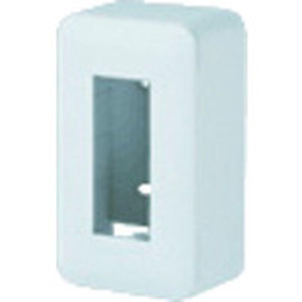 他サイト： パナソニック(株)エレクトリックワークス社 パナソニック ワイド21露出ボックス(コンセント用) WVC7003W-TN WO店の商品画像