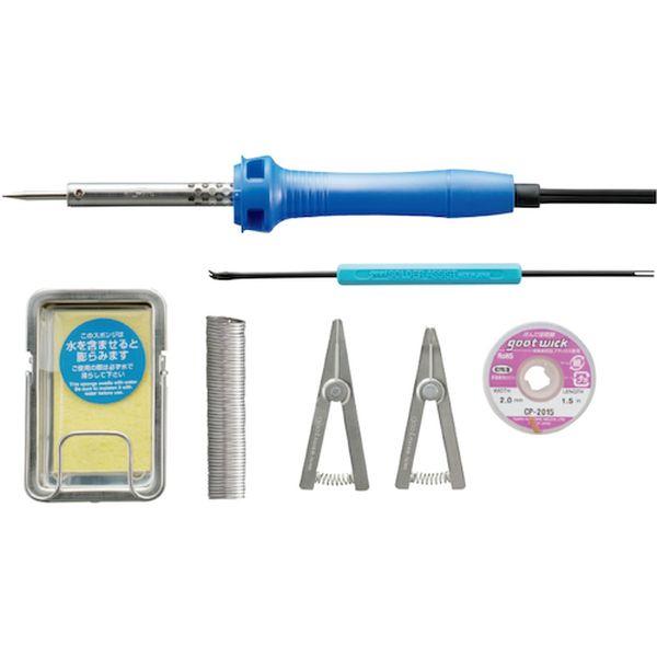 他サイト： X2000E  太洋電機産業(株) グット 電子工作用はんだこてセット30W X2000E-TN WO店の商品画像