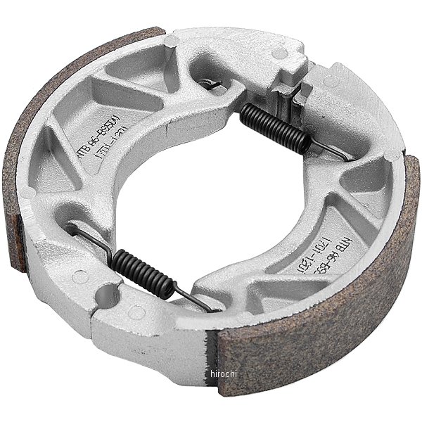 他サイト： NTB ブレーキシュー フロント/リア 84年-08年 ヤマハ ニュースメイト、アクシス 5DV-W2534-00 451042の商品画像