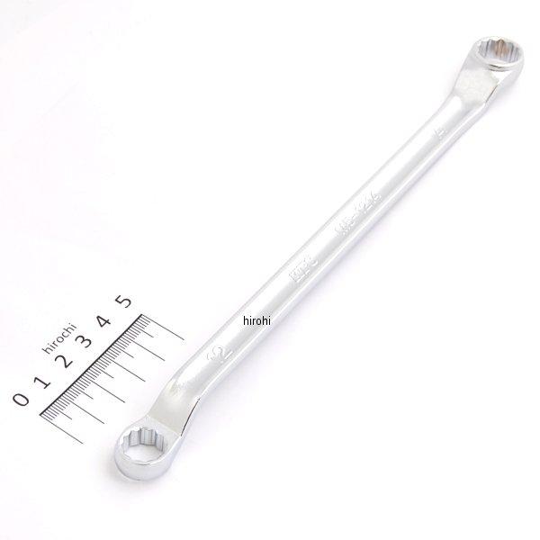 他サイト： KTC 45°×6°ロングめがねレンチ (12mm / 14mm) M5-1214 WO店の商品画像