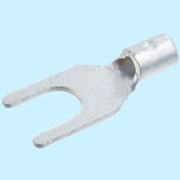 他サイト： 1.25Y4S  (株)ニチフ ニチフ 裸圧着端子 Y形(100P)より線0.25〜1.65 外寸7 1-25Y4S-TN WOの商品画像