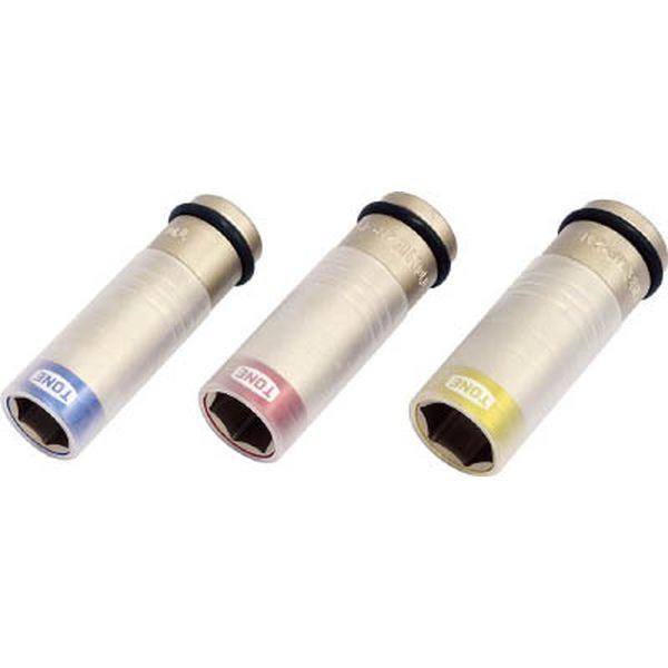 他サイト： 4AP17N  プロテクター付きインパクト用薄型ホイルナットソケット(自動車整備用) 対辺寸法17mm 4AP17N-TN WOの商品画像