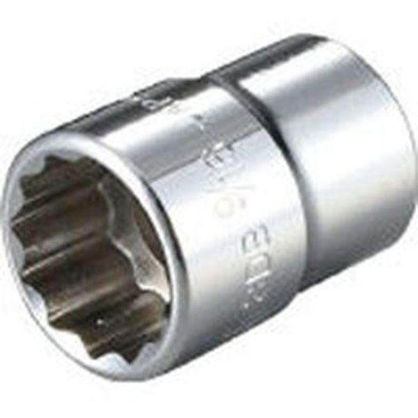 他サイト： 4DB16 TONE(株) TONE ソケット(インチ) (12角) 吋目 1/2inch 全長35mm 4DB16-TN WOの商品画像