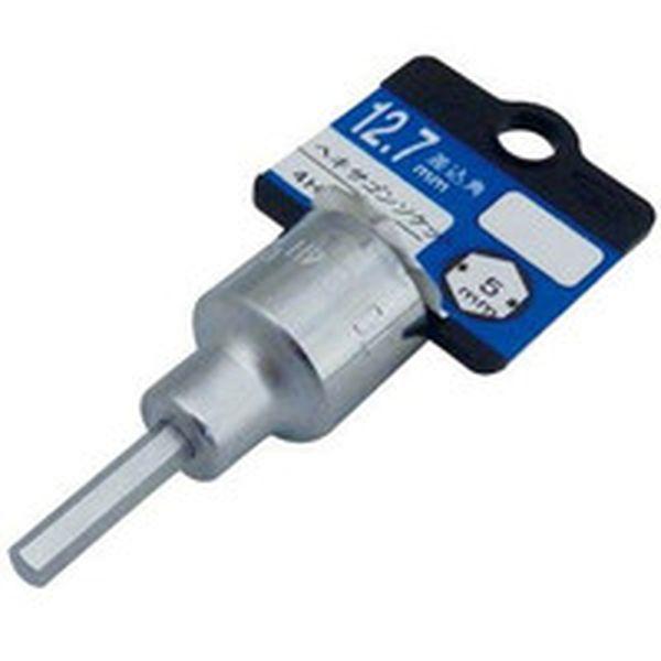 他サイト： 4H05  TONE(株) TONE ヘキサゴンソケット 対辺寸法5mm 全長55mm 4H05-TN WO店の商品画像