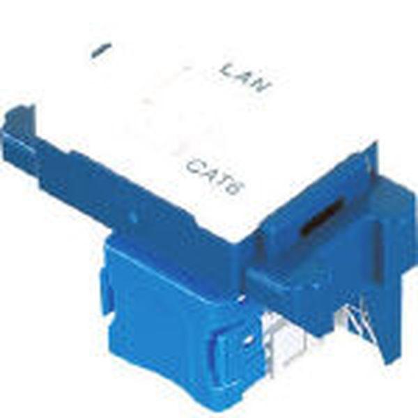 他サイト： ぐっとすシリーズ情報モジュラジャック CAT5E 埋込型 ホワイト NR3160W-TN WO店の商品画像