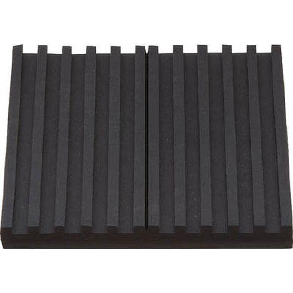 他サイト： OHS10100 トラスコ中山(株) TRUSCO 防振パット ミニシートタイプ 100×100 厚み10mm 天然ゴム OHSの商品画像