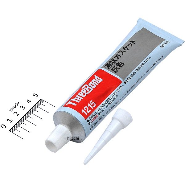 他サイト： 液状ガスケット シリコーン系工業用シール剤 灰色 250g 耐熱・耐寒・流動タイプ(1215AH) TB1215-TN WO店の商品画像