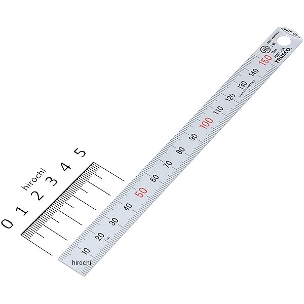 他サイト： TCSU15N  トラスコ中山(株) TRUSCO ピックアップスケール 150mm TCSU15N-TN WO店の商品画像
