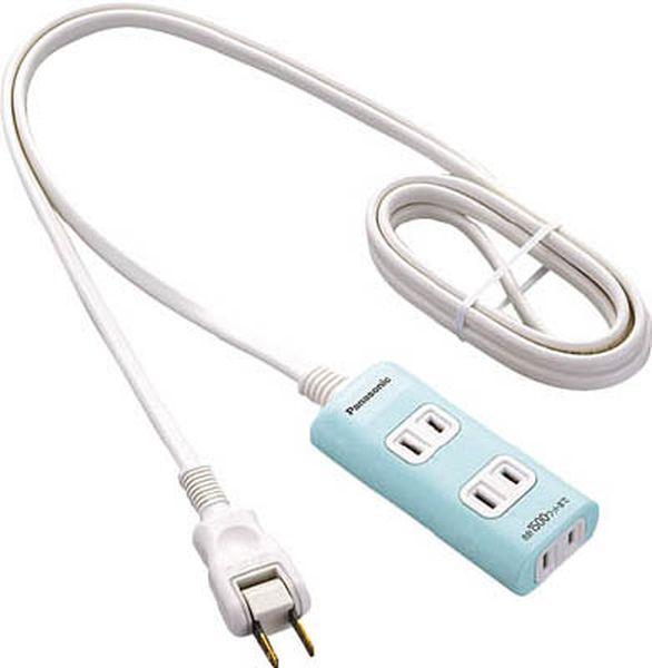 他サイト： ザ・タップQ 3コ口 1mコード付 グリーン WHA2413GP-TN WO店の商品画像