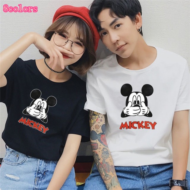 新作 ドナルドダック ディズニー T Shirt Disney ペアルック カップル Duck Tシャツ トップス 半袖 男女兼用 お揃いの通販はwowma ワウマ One One 商品ロットナンバー