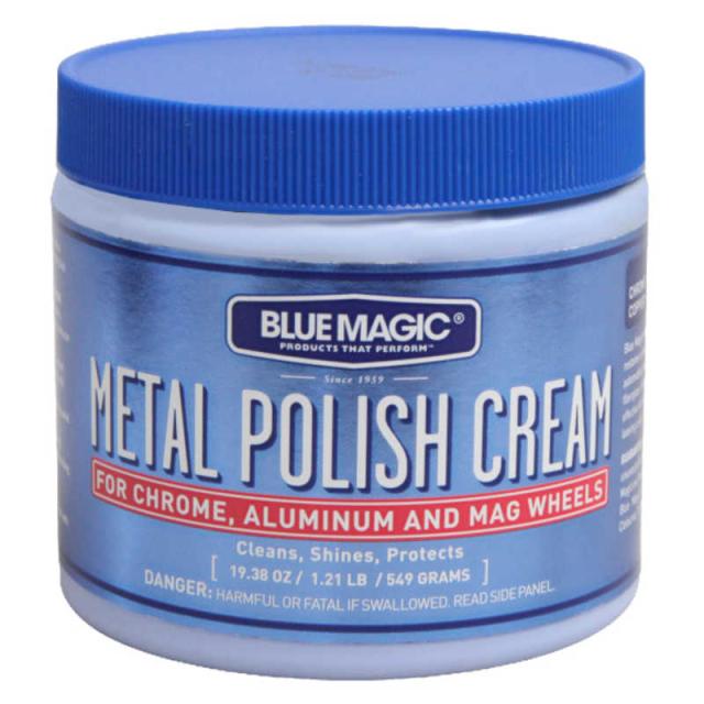 他サイト： ブルーマジック METAL POLISH CREAM (メタルポリッシュクリーム) 金属光沢磨き 550g BM500の商品画像
