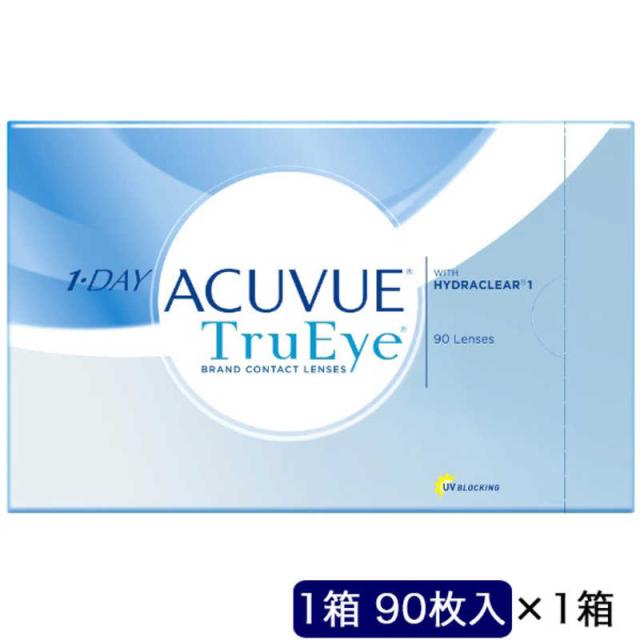他サイト： ジョンソン&ジョンソン (度あり/-2.25) ワンデーアキュビュートゥルーアイ90枚パック (BC9.0) コンタクトレンズ の商品画像