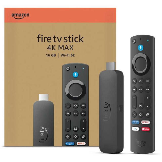 他サイト： Amazon ストリーミングメディアプレイヤー Fire TV Stick 4K Max(第2世代) B0G2TXBSWJの商品画像