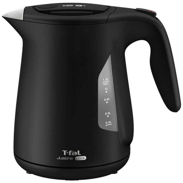 他サイト： T-fal ジャスティン ロック ブラック1.2L  KO5908JPの商品画像