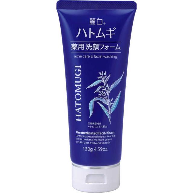 他サイト： 熊野油脂 麗白 ハトムギ 薬用洗顔フォーム 130g の商品画像