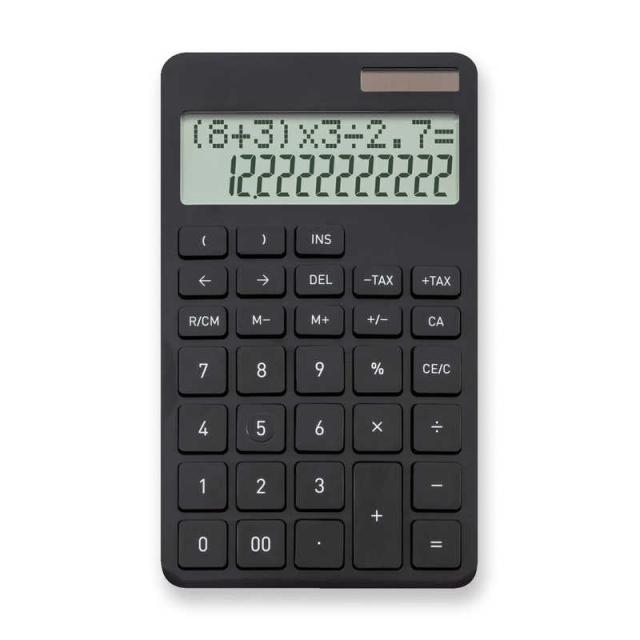 他サイト： アスカ 電卓 2桁表示 C1258BKの商品画像