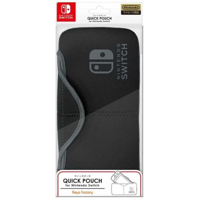 他サイト： キーズファクトリー QUICK POUCH for Nintendo Switch NQP-001-1の商品画像