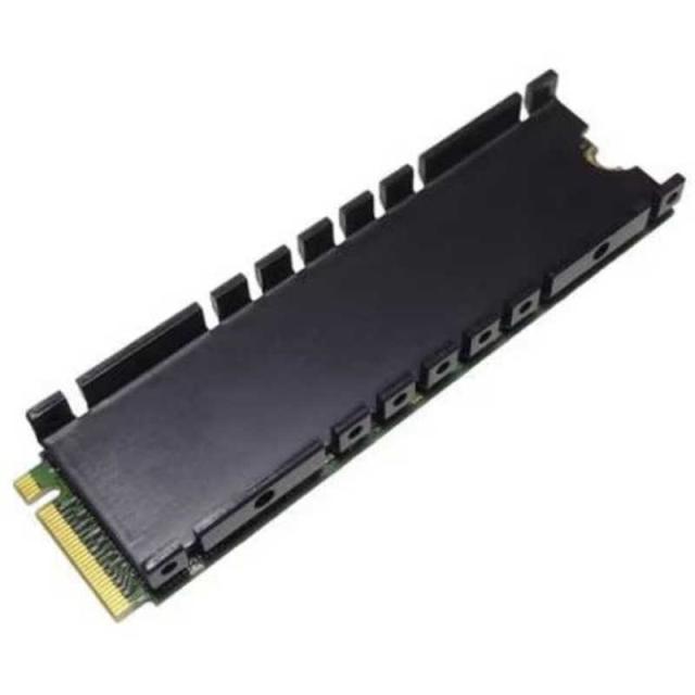 他サイト： 親和産業 M.2 SSD用ヒートシンク ブラック SSM2SHS01の商品画像