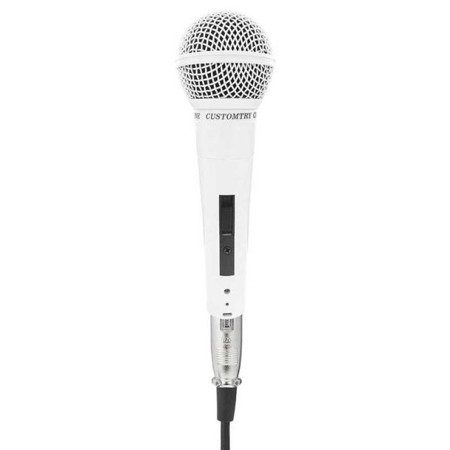 他サイト： キョーリツ CUSTOMTRY カスタムトライ ダイナミックマイク(マイクケーブル付き) ホワイト CM-2000/WHの商品画像