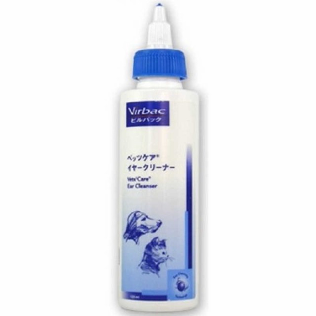 他サイト： ビルバックジャパン ベッツケア イヤークリーナー 犬猫用 (125ml) の商品画像