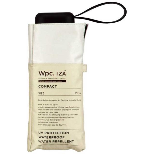 他サイト： ワールドパーティー (折りたたみ傘/晴雨兼用/53cm) IZA Type:Compact Wpc. BE×OF ZA020-0の商品画像