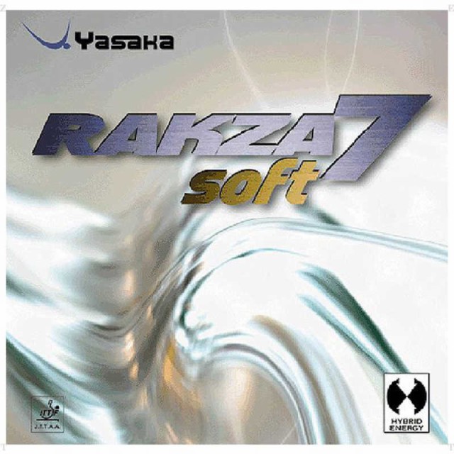 他サイト： ヤサカ 裏ソフトラバー ラクザ7ソフト RAKZA7 soft 厚 黒 [裏ソフト /スピン] B77の商品画像